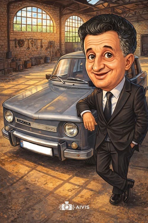 Exemplu caricatură cu mașină 4